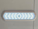 8.5' x 40' Gooseneck Display Merchandise Concession Trailer Interior light picture 