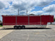8.5' x 40' Gooseneck Display Merchandise Concession Trailer Left side picture 