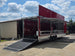 8.5' x 40' Gooseneck Display Merchandise Concession Trailer Open back right-angle picture 