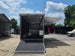 8.5' x 40' Gooseneck Display Merchandise Concession Trailer Open back side picture 