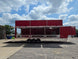 8.5' x 40' Gooseneck Display Merchandise Concession Trailer Left side picture 