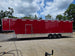 8.5' x 40' Gooseneck Display Merchandise Concession Trailer Right side picture 