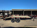 8.5x16 I-Beam Deckover Trailer (2) 7K Axles Stand-Up Ramps 14K GVWR left side picture 