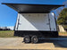 8.5x16 white w/ blackout stage Canopy open left side picture 