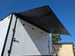 8.5x16 white w/ blackout stage Canopy open right angle picture 
