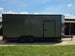 8.5x20 Charcoal Enclosed Trailer with Blackout Package (2) 5200lb Axles Storage left side picture 