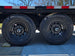 8.5x20 I Beam Deck over Dovetail Equipment Trailer 2-7k Axles with King Kong Ramps Axel picture 