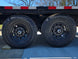 8.5x20 I Beam Deck over Dovetail Equipment Trailer 2-7k Axles with King Kong Ramps Axel picture 
