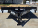 8.5x20 I Beam Deck over Dovetail Equipment Trailer 2-7k Axles with King Kong Ramps Front side picture 