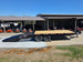 8.5x20 I Beam Deck over Dovetail Equipment Trailer 2-7k Axles with King Kong Ramps Open left side picture 