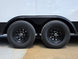 8.5x20 White With Blackout Package 2-5200lb axles Axle picture 