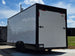 8.5x20 White With Blackout Package 2-5200lb axles Back left angle picture 
