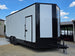 8.5x20 White With Blackout Package 2-5200lb axles Front left angle picture 