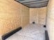 8.5x20 White With Blackout Package 2-5200lb axles Interior back right-angle picture 