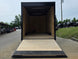 8.5x20 White With Blackout Package 2-5200lb axles Open back side picture 