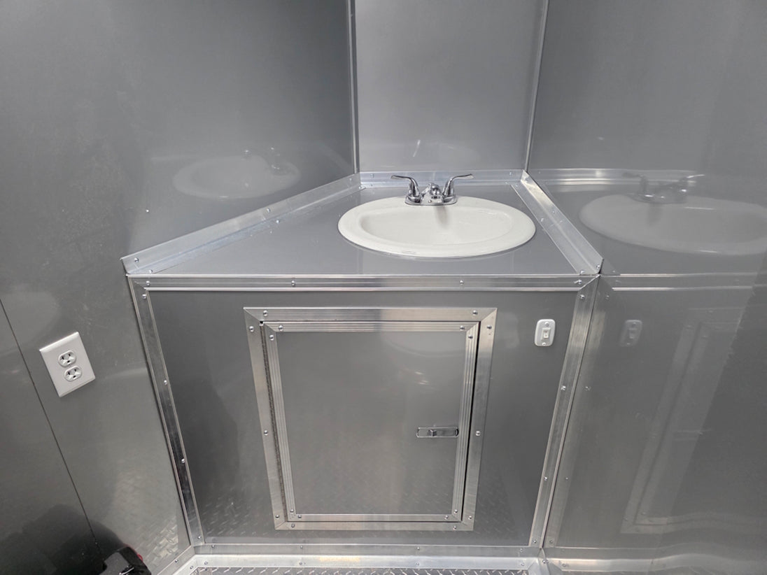 8.5x22 Black W/ sliver-29630 Bathroom sink picture 
