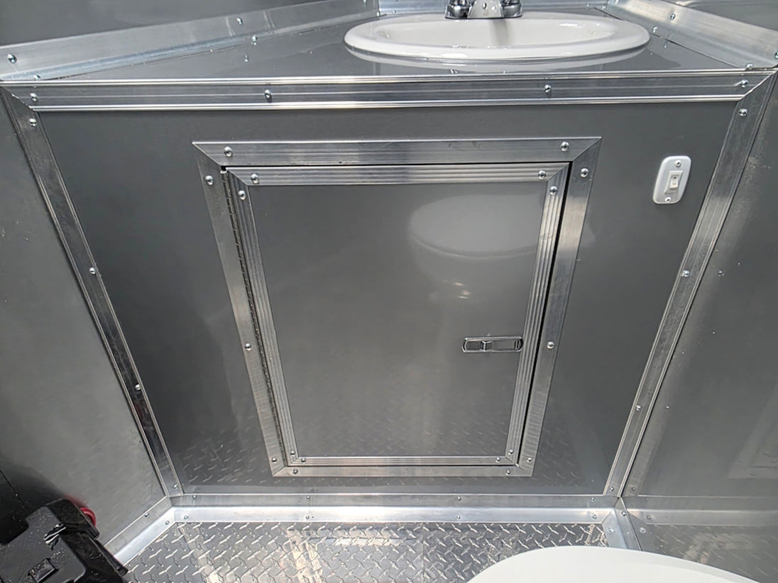8.5x22 Black W/ sliver-29630 Bathroom storage picture 