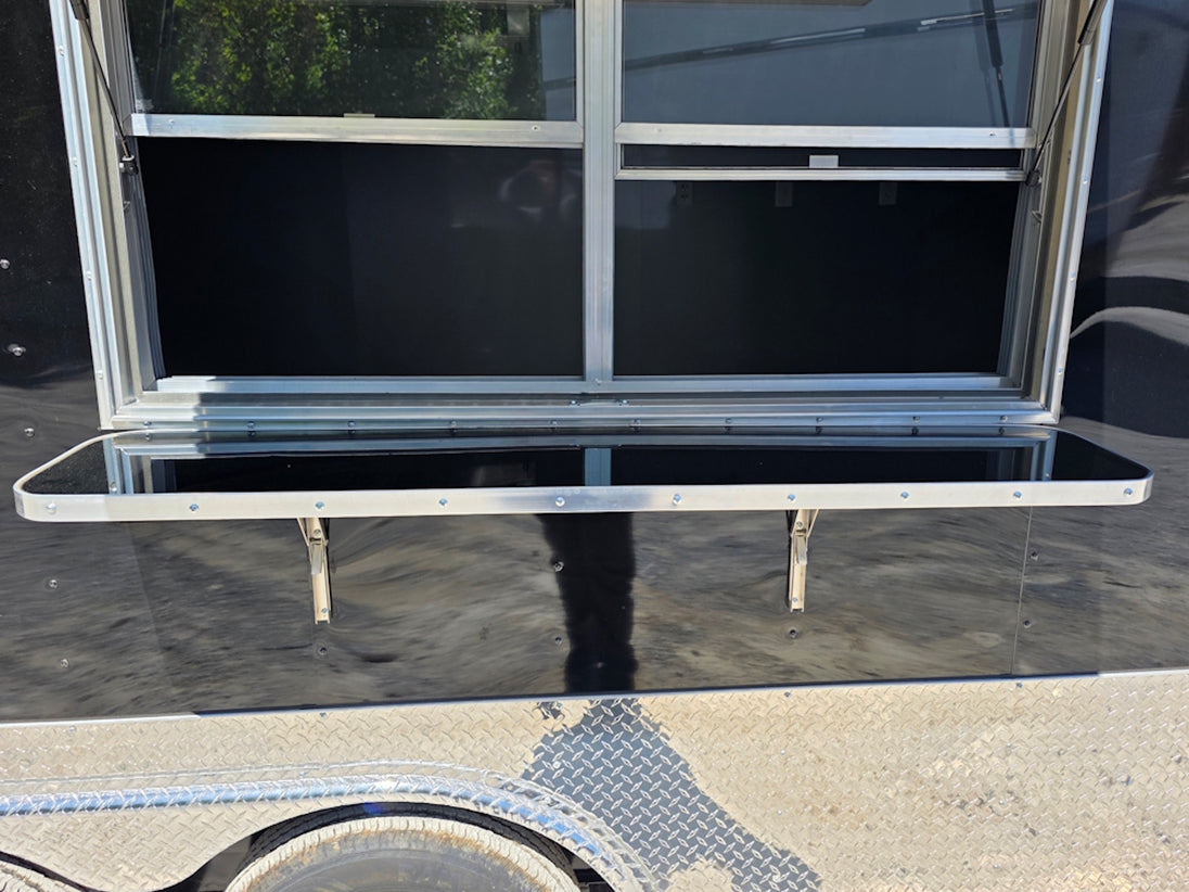8.5x22 Black W/ sliver-29630 Serving counter picture 
