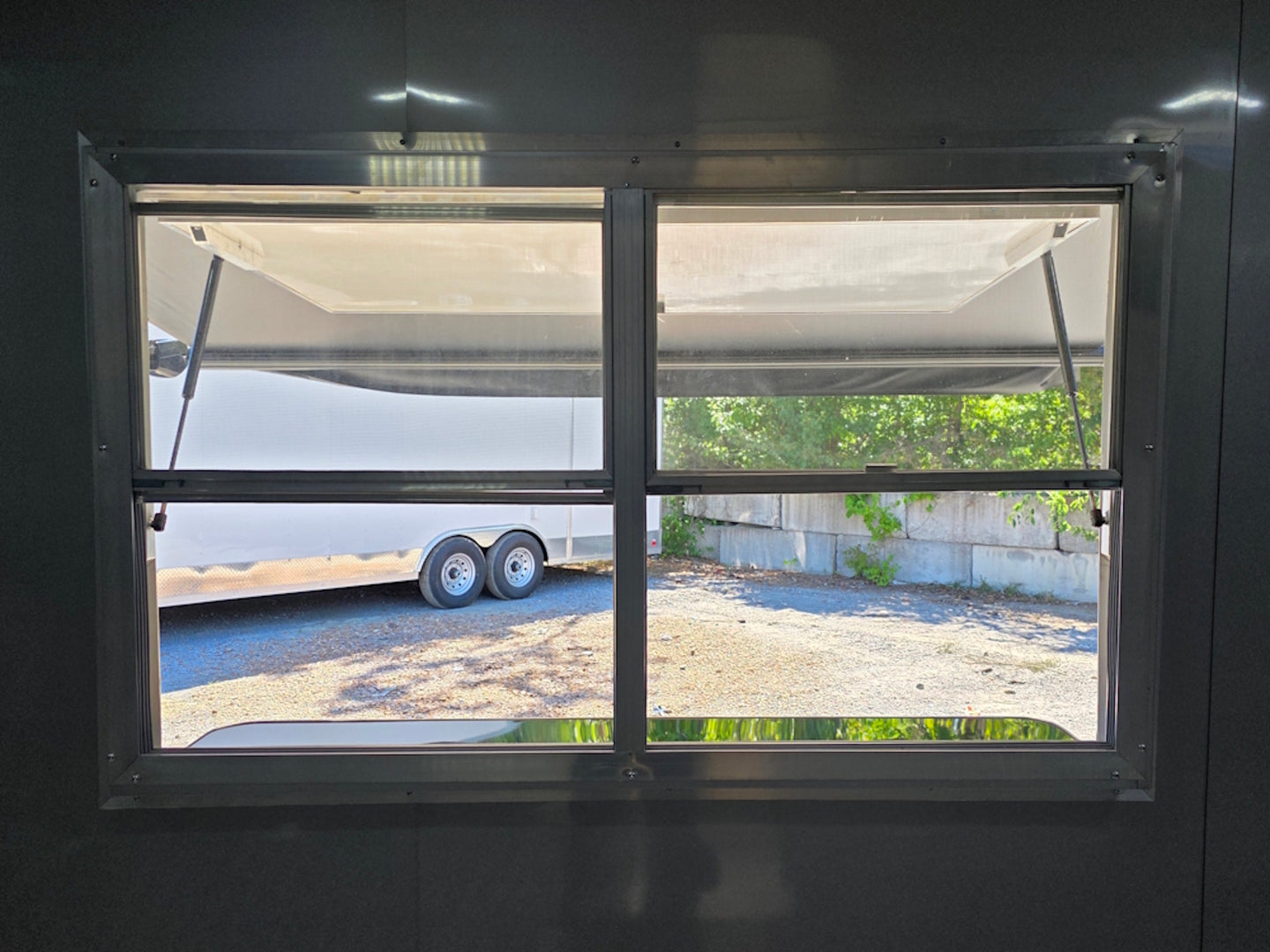 8.5x22 Black W/ sliver-29630 Serving window picture 
