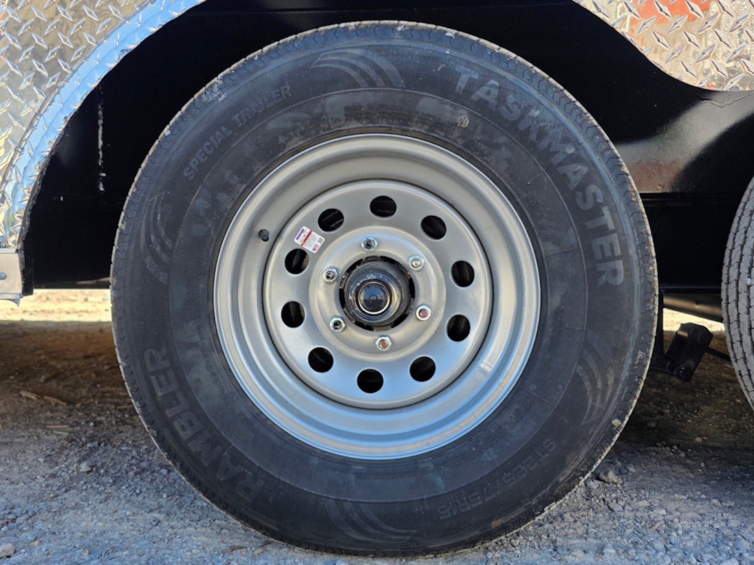 8.5x22 Black W/ sliver-29630 Wheel picture 