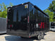 8.5x24 Black Stage trailer-34619 Back right angle picture 