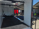 8.5x24 Black Stage trailer-34619 Back stage front left angle picture 