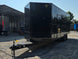 8.5x24 Black Stage trailer-34619 Front right angle picture 