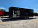 8.5x24 Black Stage trailer-34619 Open right side picture 
