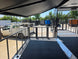 8.5x24 Black Stage trailer-34619 Side stage front side picture 