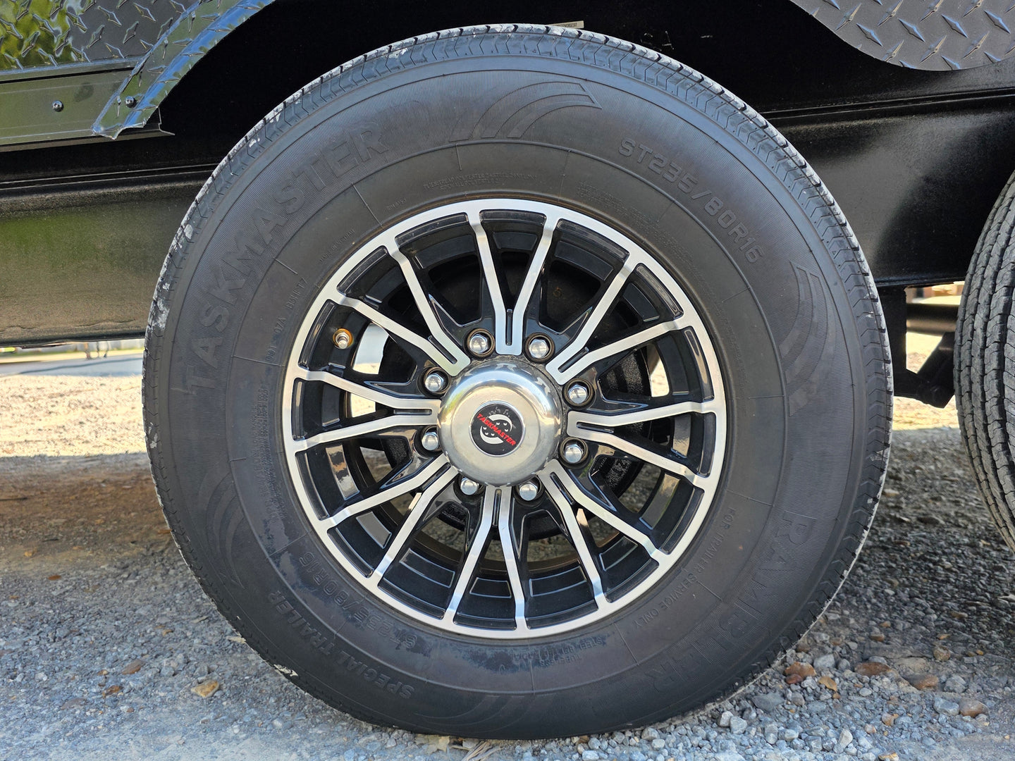 8.5x24 Black Stage trailer-34619
 Wheel picture 
