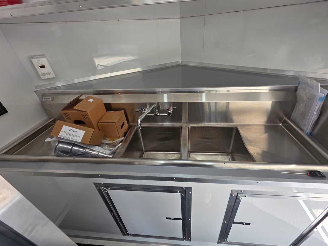 8.5x24 Black w/o BO - 33414 3 bin sink picture 