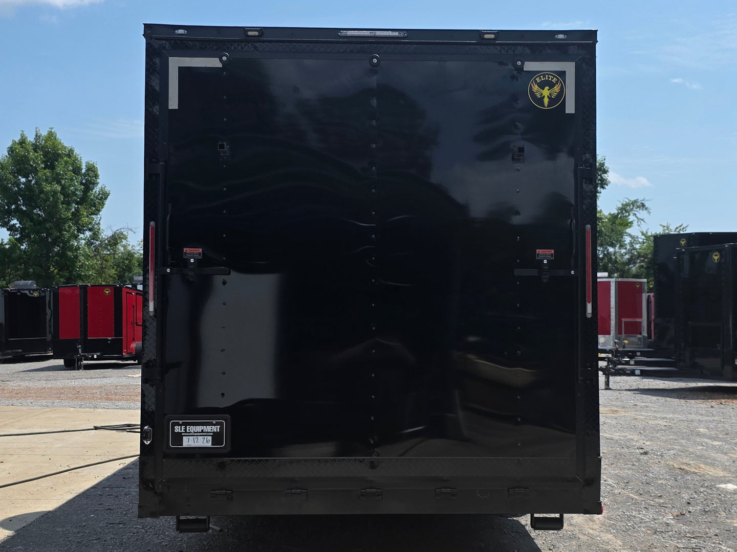 8.5x24 Black w/o BO - 33414 Back side picture 