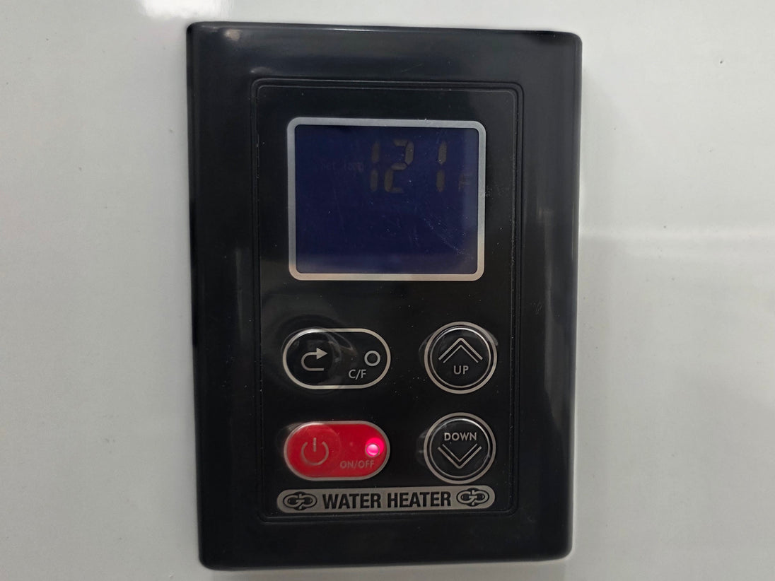 8.5x24 Black w/o BO - 33414 Water heater control picture 
