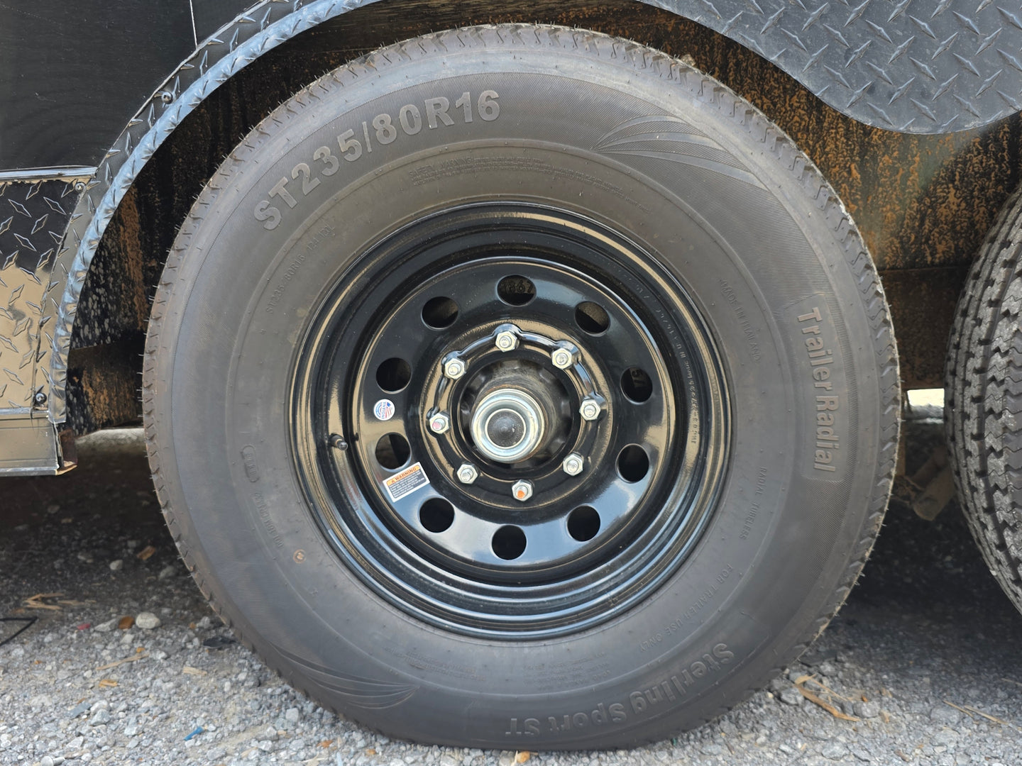 8.5x24 Black w/o BO - 33414 Wheel picture 