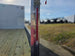 8.5x24 Hybrid White Enclosed V-Nose Trailer (2) 7000lb Axles back led view picture 