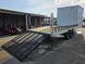 8.5x24 Hybrid White Enclosed V - Nose Trailer (2) 7000lb Axles 14k GVWR - SLE Equipment - 15