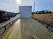 8.5x24 Hybrid White Enclosed V-Nose Trailer (2) 7000lb Axles back straight view picture 