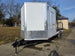 8.5x24 Hybrid White Enclosed V - Nose Trailer (2) 7000lb Axles 14k GVWR - SLE Equipment - 3