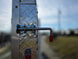8.5x24 Hybrid White Enclosed V-Nose Trailer (2) 7000lb Axles latch view picture 