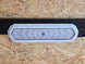 8.5x24 Hybrid White Enclosed V-Nose Trailer (2) 7000lb Axles led light view picture 