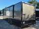 8.5x24 Office Trailer Back left angle picture