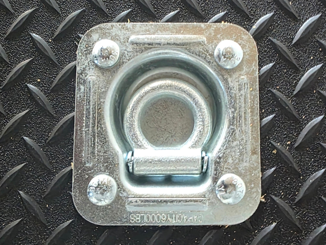 8.5x24 Office Trailer D ring picture 