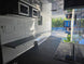 8.5x24 Office Trailer Interior front right angle picture 