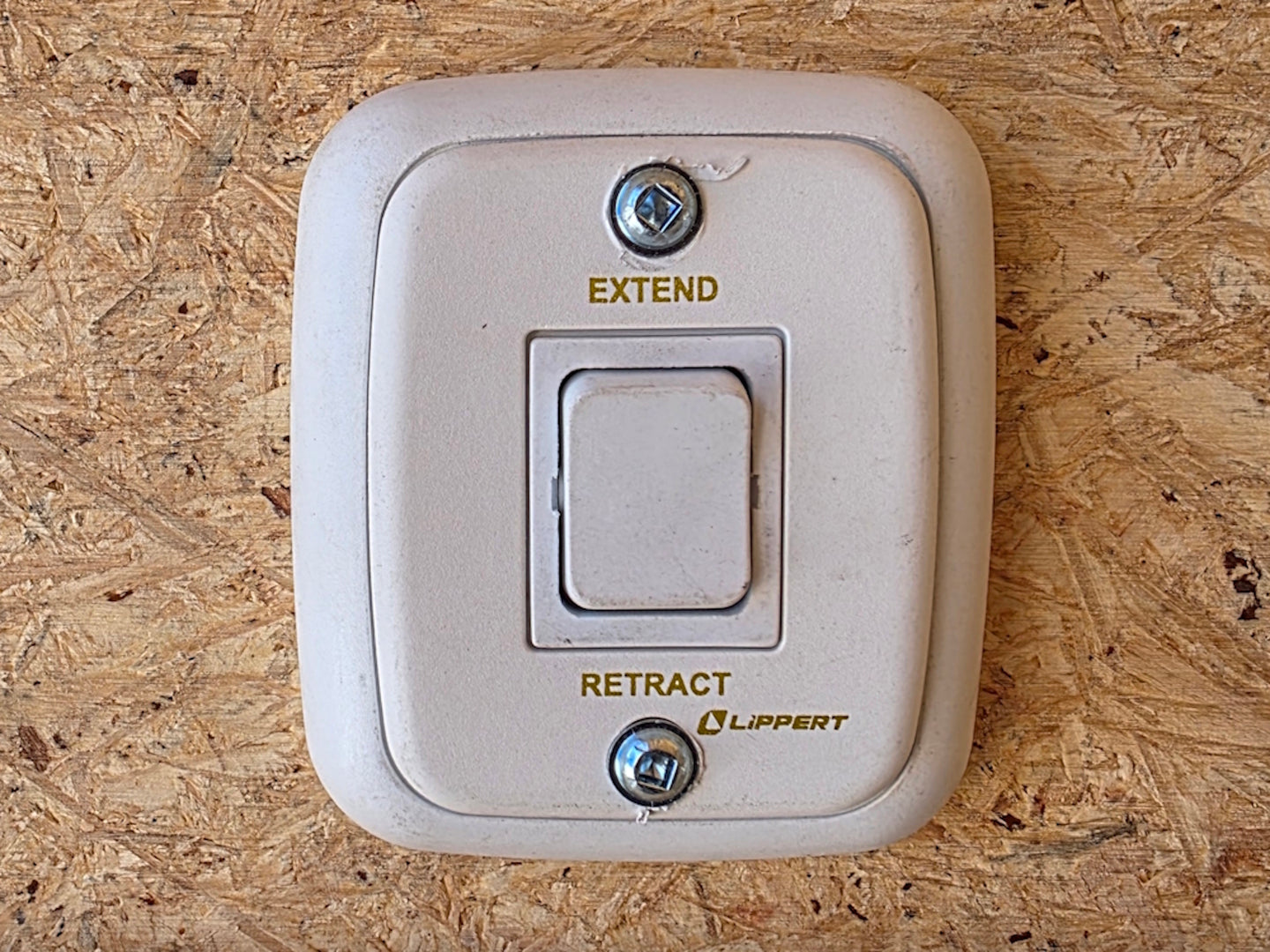 8.5x24 Walk on Roof Stage trailer Awning switch picture 