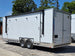 8.5x24 Walk on Roof Stage trailer Back left angle picture 
