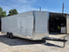 8.5x24 Walk on Roof Stage trailer Front left angle picture 