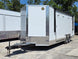 8.5x24 Walk on Roof Stage trailer Front right angle picture 