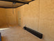 8.5x24 Walk on Roof Stage trailer Interior back left angle picture 