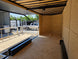 8.5x24 Walk on Roof Stage trailer Interior back right angle picture 