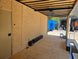 8.5x24 Walk on Roof Stage trailer Interior front right angle picture  